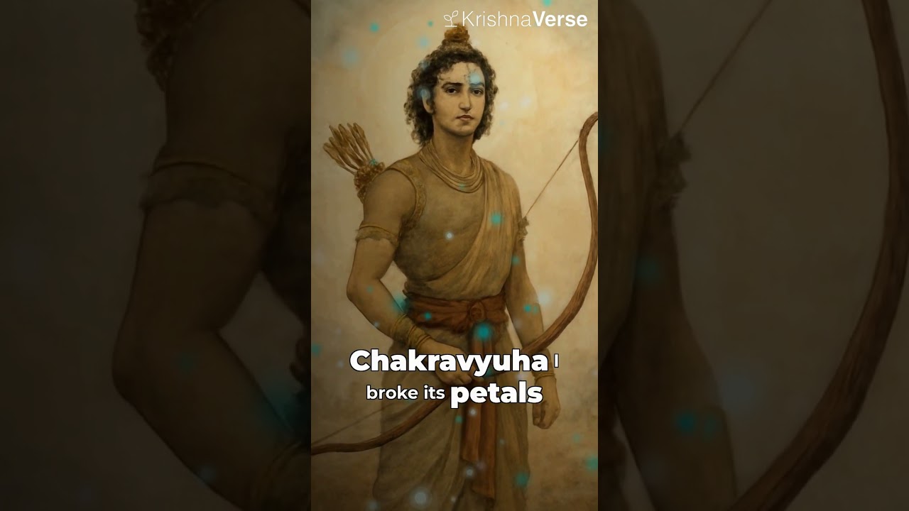 Krishnaverse | Abhimanyu — Young Blood for Dharma #Shorts