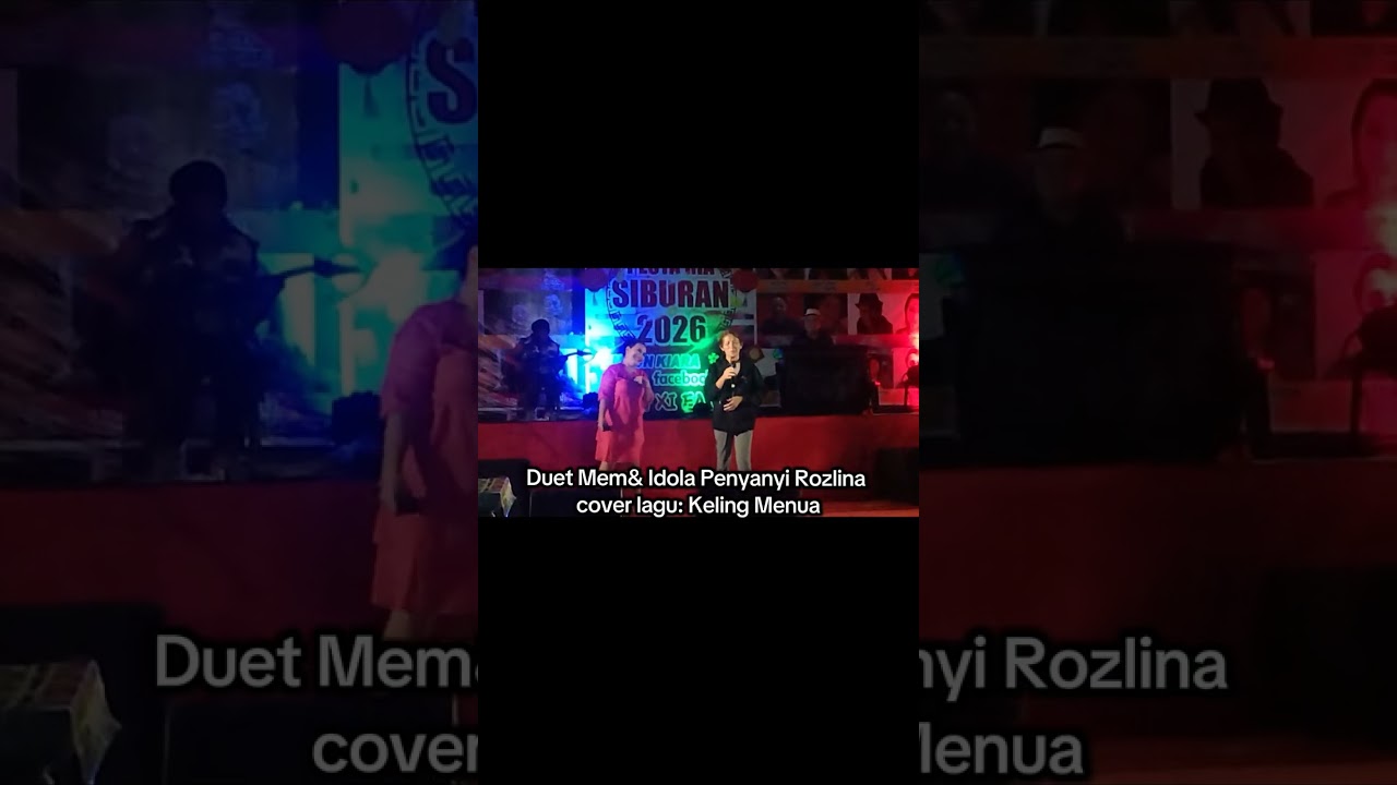 Cover Lagu Keling Menua by Mdm Ella & Rozlina. 