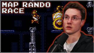 I BLACKED OUT | Map Rando Race | Super Metroid