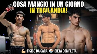 COSA MANGIA UN FIGHTER IN THAILANDIA | day in the life