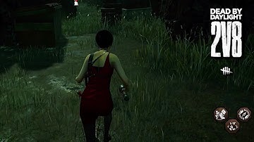 Dead by Daylight - 2 Vs 8 with Ada Wong Survivor Victory - Gameplay No commentary