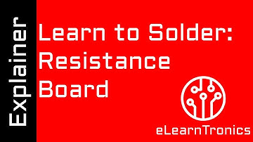 Resistance: How does it work? | Electronics Learning Boards from eLearnTronics