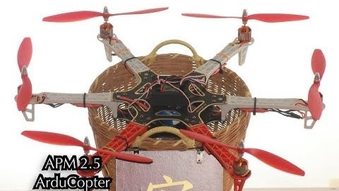 APM 2.5 ArduCopter Testing-FloBowl For Gimbal