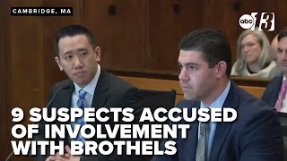 9 suspects named, accused for participating in network of high-end brothels