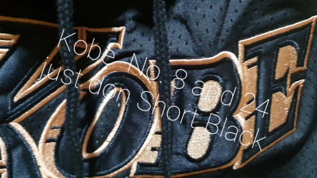 Kobe Bryant Just Don Shorts no. 8 & 24