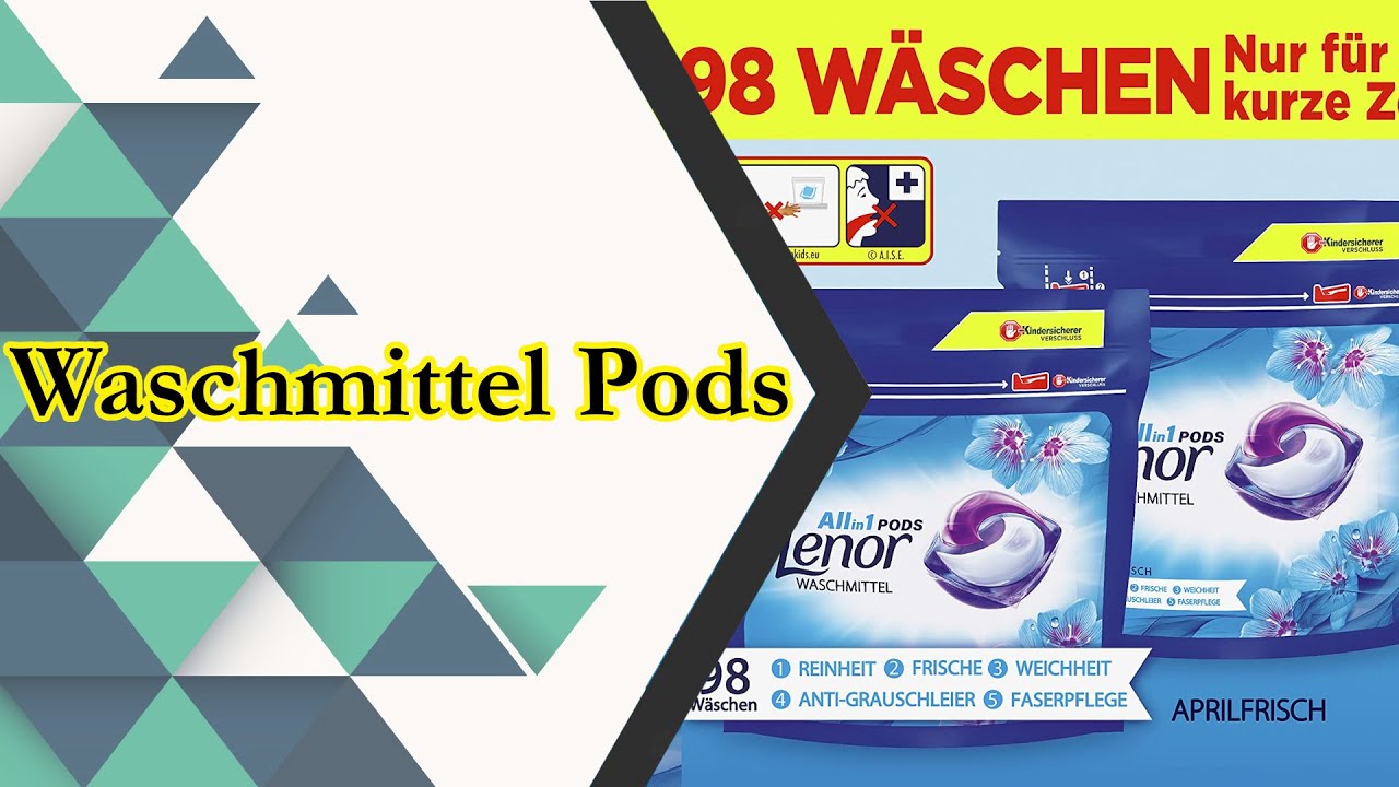 Waschmittel Pods Lösen Sich Nicht Auf Waschmittel Pods Test | Waschmittel Pods Vergleich 2023 - YouTube