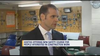 News 12 - Hostos Offers Construction Safety Course (8-21-18)