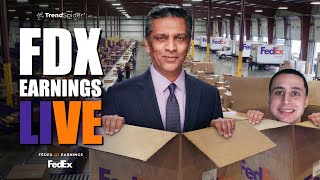 FDX Earnings LIVE: FedEx Q3 2026 Results & Reaction + PL | With CJ