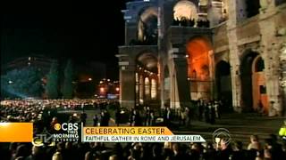 Faithful gather for Easter