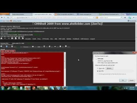 Using c99 shell hacking