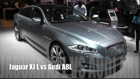 Jaguar XJ L 2016 vs Audi A8L 2016