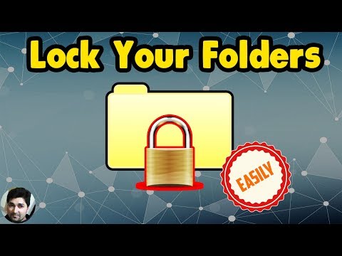Folder lock using password with Alfa Folder Locker ǀ Easy and simple on windows 7/8/8.1/10