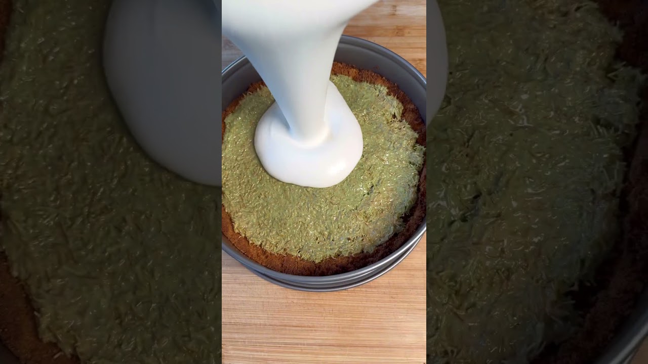 Dubai Cheesecake Tarifi ????- EMİR ELİDEMİR #shortvideo #food #tatlı #dubai #cheesecake #shorts