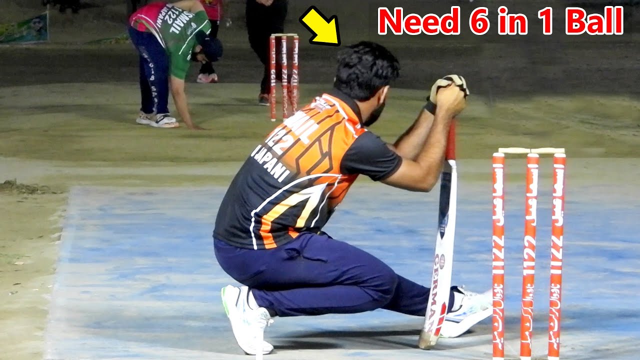 Need 21 Runs in Last Over Fantastic Cricket Match in Cricket History ...