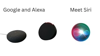 Google and Alexa meet Siri