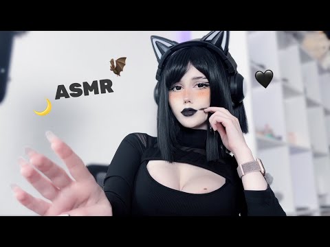 Gothic Girl Massage ASMR 🖤🐈‍⬛ Roleplay