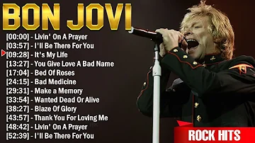 Bon Jovi Greatest Hits Playlist Full Album ~ Best Of Rock Rock Songs Collection Of All Time