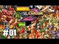 【PS2】MARVEL VS. CAPCOM 2 NEW AGE OF HEROES アーケードモードクリアで隠しキャラを入手 #1