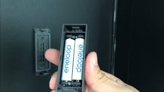 August smart lock Keypad Battery replacement