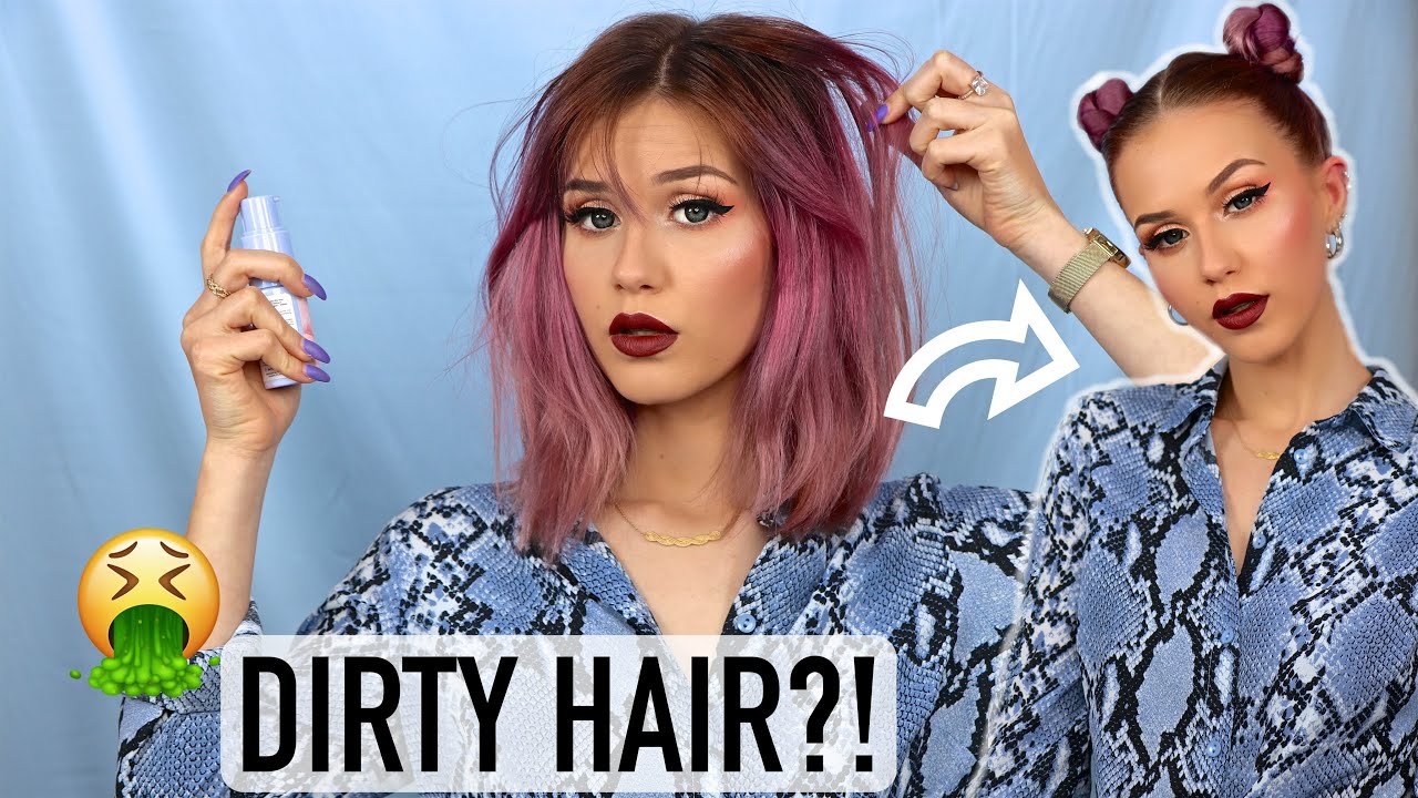 4 Hairstyles for SUPER DIRTY Hair 😳 YouTube