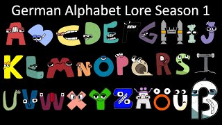 German Alphabet Lore Remastered Season 1   The Fully Completed Series | NJsaurus