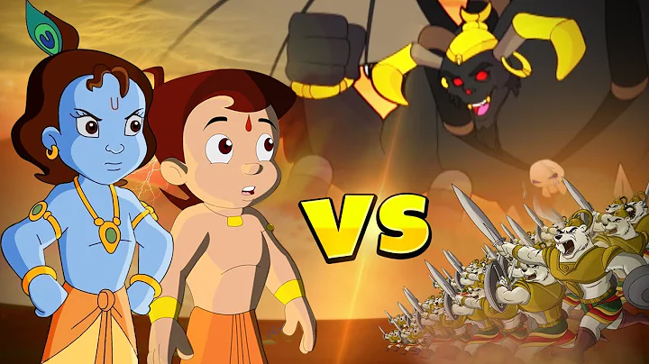 Chhota Bheem aur Krishna VS Kirmada's Epic Battle | Videos for Kids
