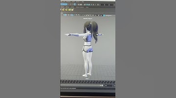 WIP Turntable - monita china #3dmodeling #design #modelo3d #animation #mixamo #autodesk