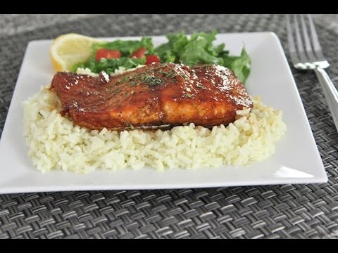 The BEST Baked Salmon Recipe (Honey Teriyaki)