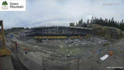Time lapse video of Green Mountain DC3-Oslo Data Center