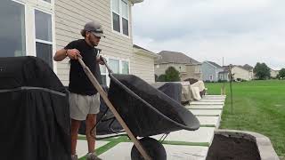 How to backfill retaining wall