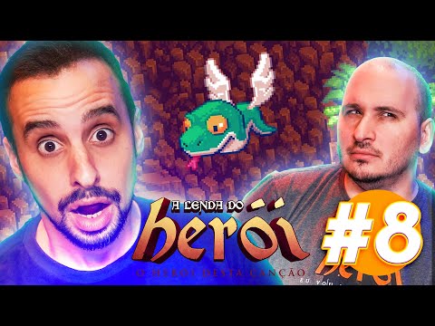 JOGANDO O NOSSO PRÓPRIO JOGO! A Lenda do Herói desde o início