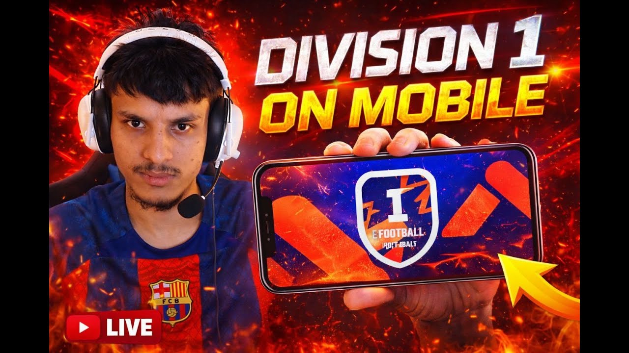 LIVE: Road to Division 1 eFootball 2026 | Can We Hit Div 1 Tonight?
