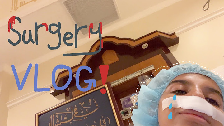 اول عملية في حياتي! | vlog