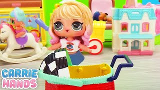 Custom Doll Stroller Mixup at Carrie Hands Baby Preschool