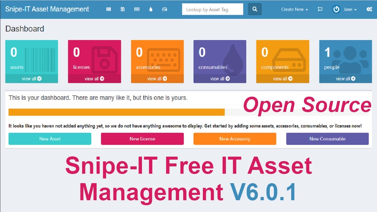 SNIPEIT Free open source IT asset management V6.0.1 Download