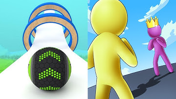 UNLOCKED NEW BALL - Going Balls Vs Giant Rush Android iOS Mobile Gameplay Walkthrough