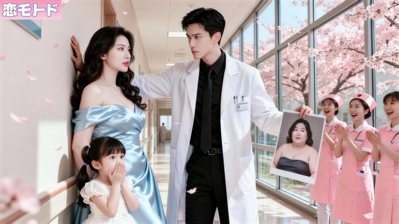 7年間会えなかった白月光が、まさか娘の主治医に――再会した瞬間、彼は診察室の壁際に私を押し当てて言った。「今度こそ、どこへも逃げられないよ？」#ショートドラマ#中国ドラマ #短編ドラマ #恋愛ドラマ