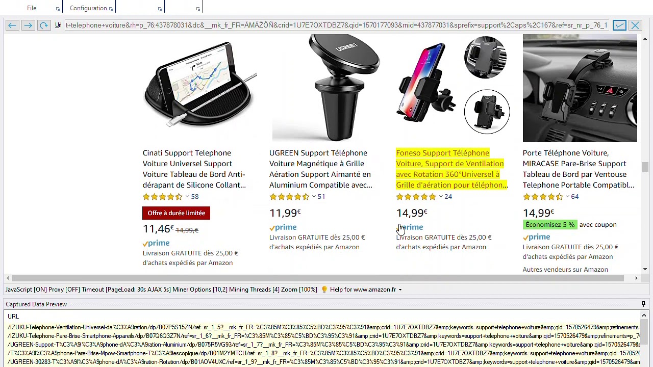 Scraping Product Details From Amazon Fr Product Url Asin Price Description Image Url Youtube