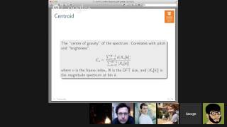 UVIc MIR Course - Audio Feature Extraction