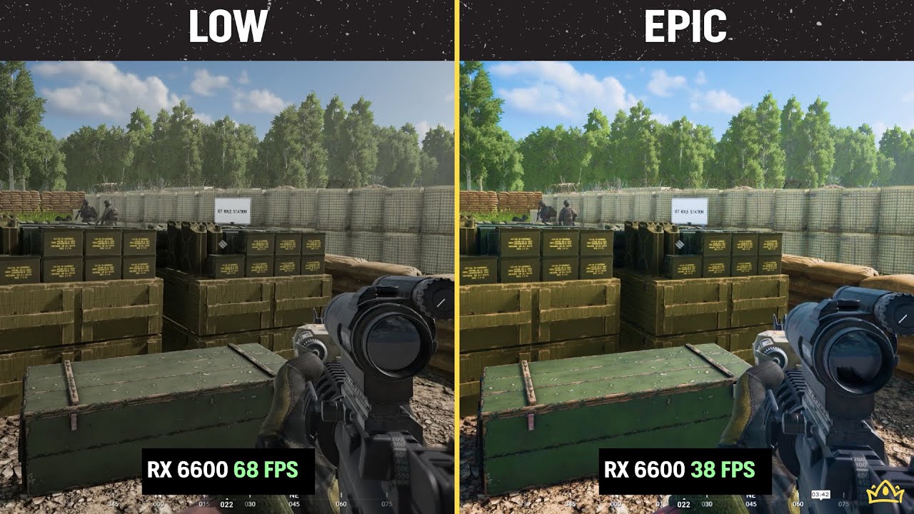 Squad | Low vs Epic | PC Graphic Settings Comparison - YouTube