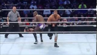 Apollo Crews - Dropkick e Jumping Clothesline