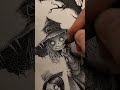 Как рисовать… #шортс #арт #художник #искусство #хоррор #рисунок #графика #современноеискусство #art