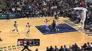 HEAT vs PACERS HIGHLIGHTS 2/14/12