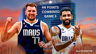 Doncic & Irving Lead Mavs To Victory With 66 Points