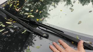 WIPER ARM ALIGNMENT TUTORIAL