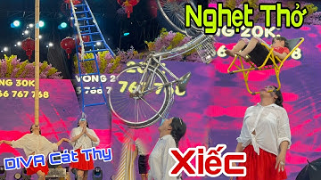 DIVA Cát Thy xiếc cực nguy hiểm Su Su bật khóc hàng ngàn khán giả “Nín Thở” tại Lô Tô Hương Nam