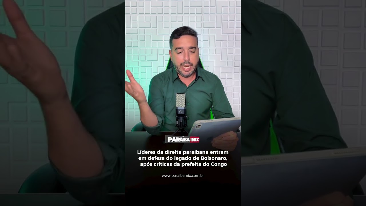 Líderes da direita paraibana entram em defesa do legado de Bolsonaro, após críticas