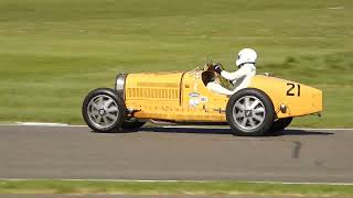 Varzi Trophy for Alfa Romeo & Bugatti Grand Prix Cars from the 1920s & 30s Race Goodwood