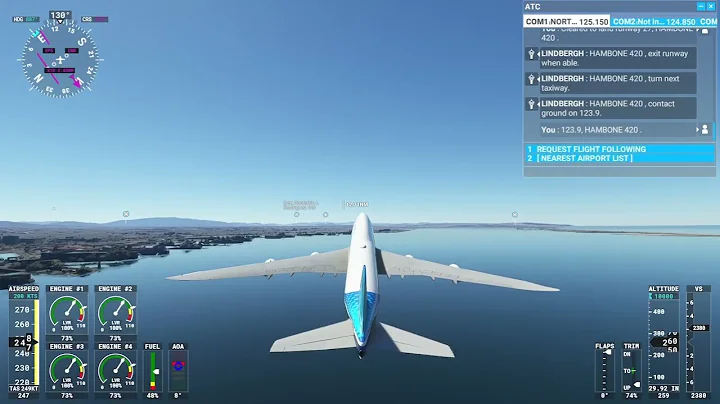 Flying Under Coronado Bridge in a 747-800 | MSFS 2...