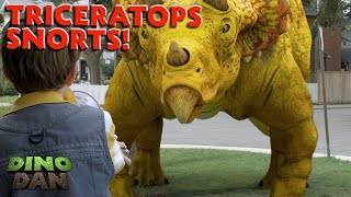 Triceratops Snorts! | Best of Dino Dan
